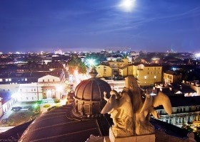вид на Одессу с оперного театра